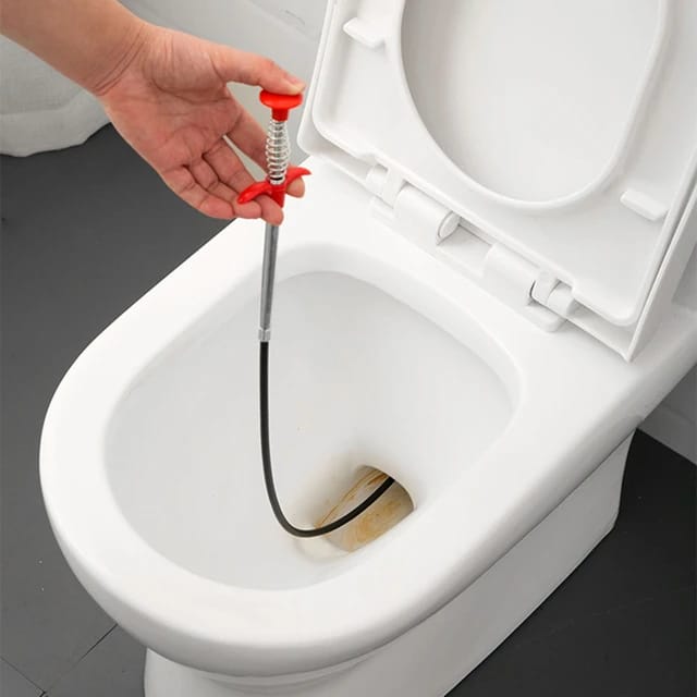 60cm Stainless Steel Clog Removal Spring Tool