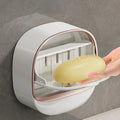 Punch-Free Drainage Soap Box for Bathroom & Laundry Use