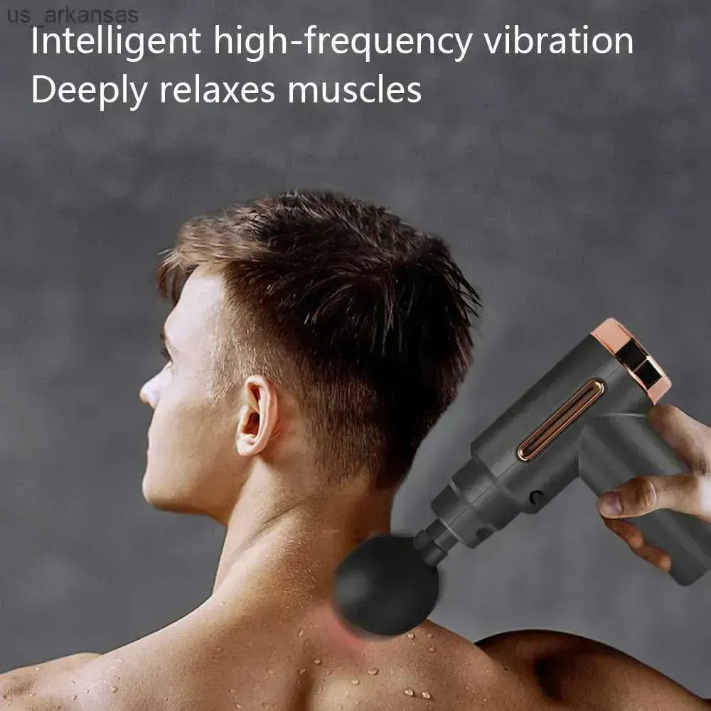 Deep Tissue Muscle Recovery Massager with 4 Therapy Heads