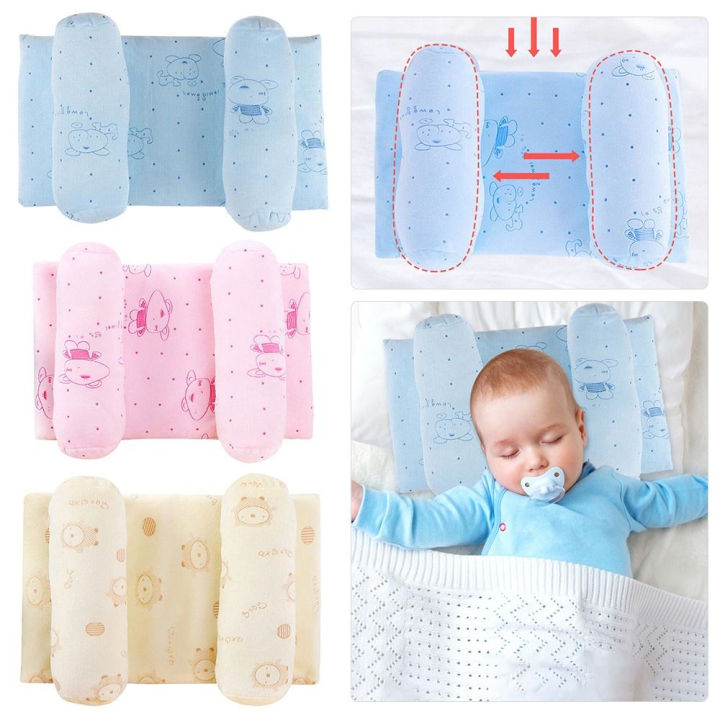 Adjustable Infant Sleep Positioner Pillow | Anti-Roll Support Cushion for Safe Newborn Sleep