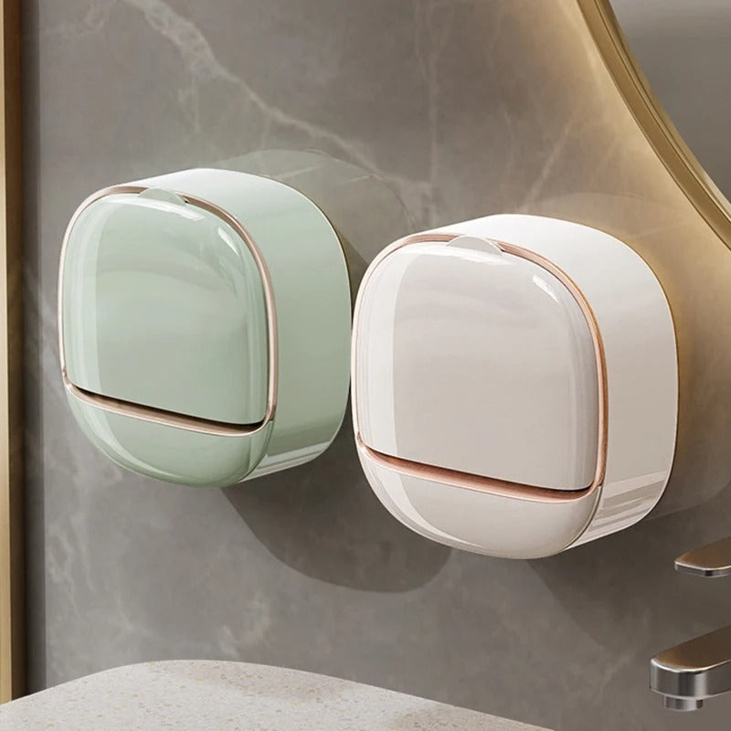 Punch-Free Drainage Soap Box for Bathroom & Laundry Use