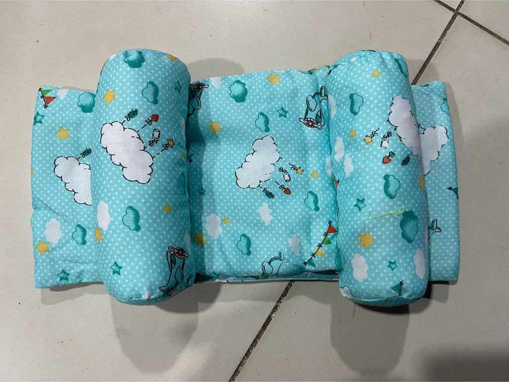 Adjustable Infant Sleep Positioner Pillow | Anti-Roll Support Cushion for Safe Newborn Sleep