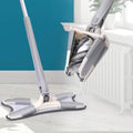 360° Floor Mop Self-Wring Cleaning System for Tiles, Wood & Marble