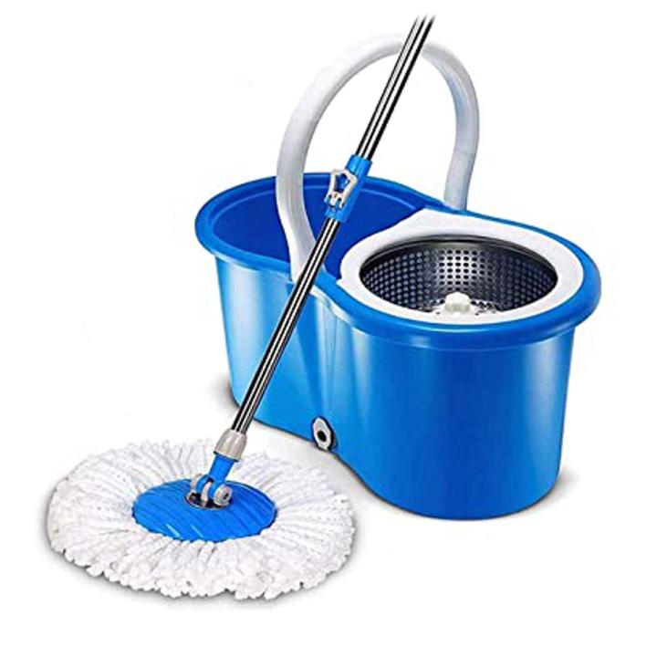 360° Microfiber Spin Mop Set with Bucket