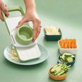 Multi-Blade Kitchen Chopper for Fruits, Vegetables & Meal Prep