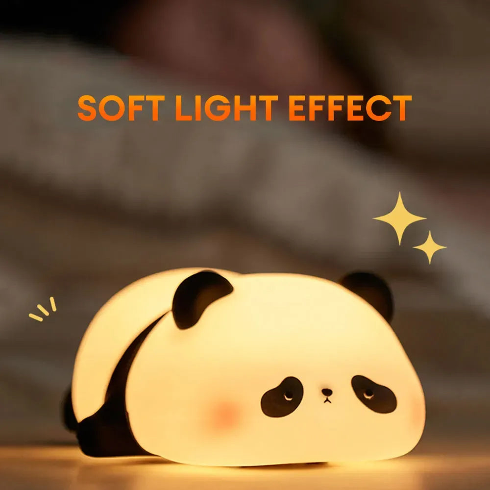 Rechargeable Soft LED Bedside Lamp for Kids & Nursery