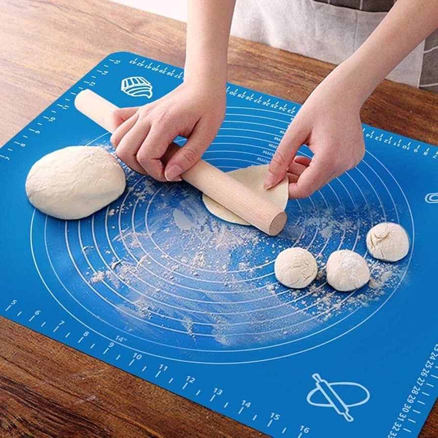 Non-Slip Pastry Mat for Dough, Baking & Cake Preparation 40×50cm