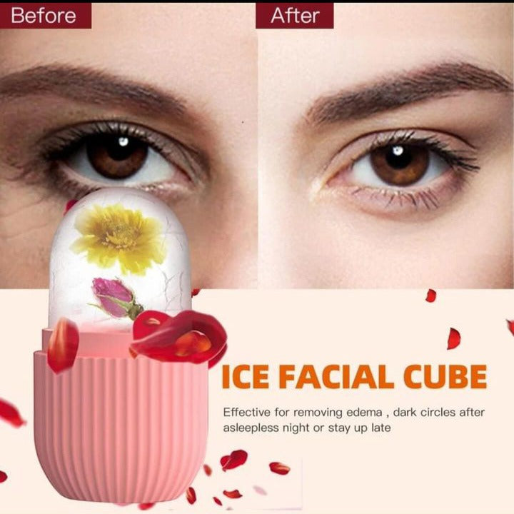 Silicone Facial Ice Roller for Face, Eyes & Neck