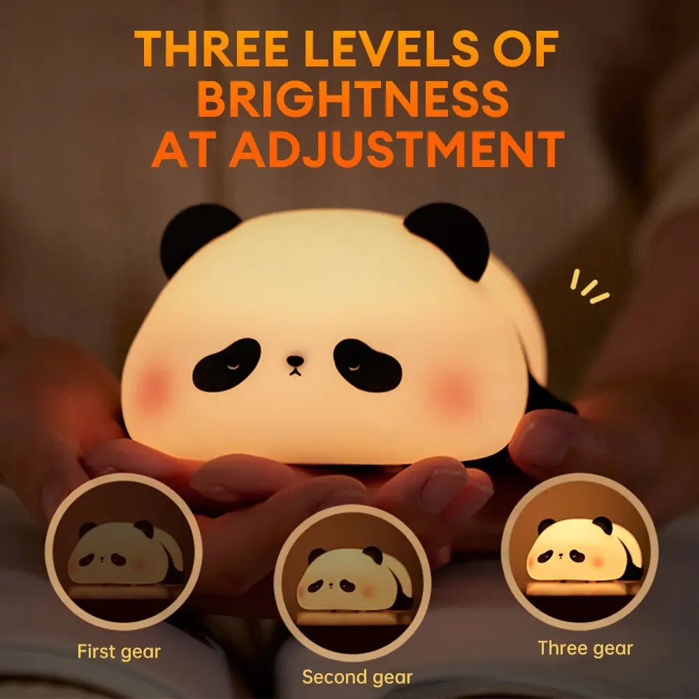 Rechargeable Soft LED Bedside Lamp for Kids & Nursery