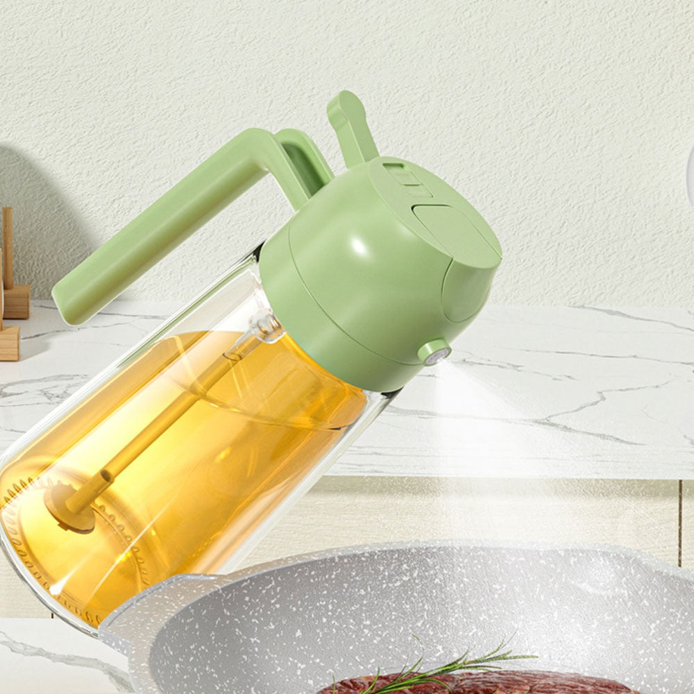 2-in-1 Oil Sprayer Bottle 400ml Fine Mist