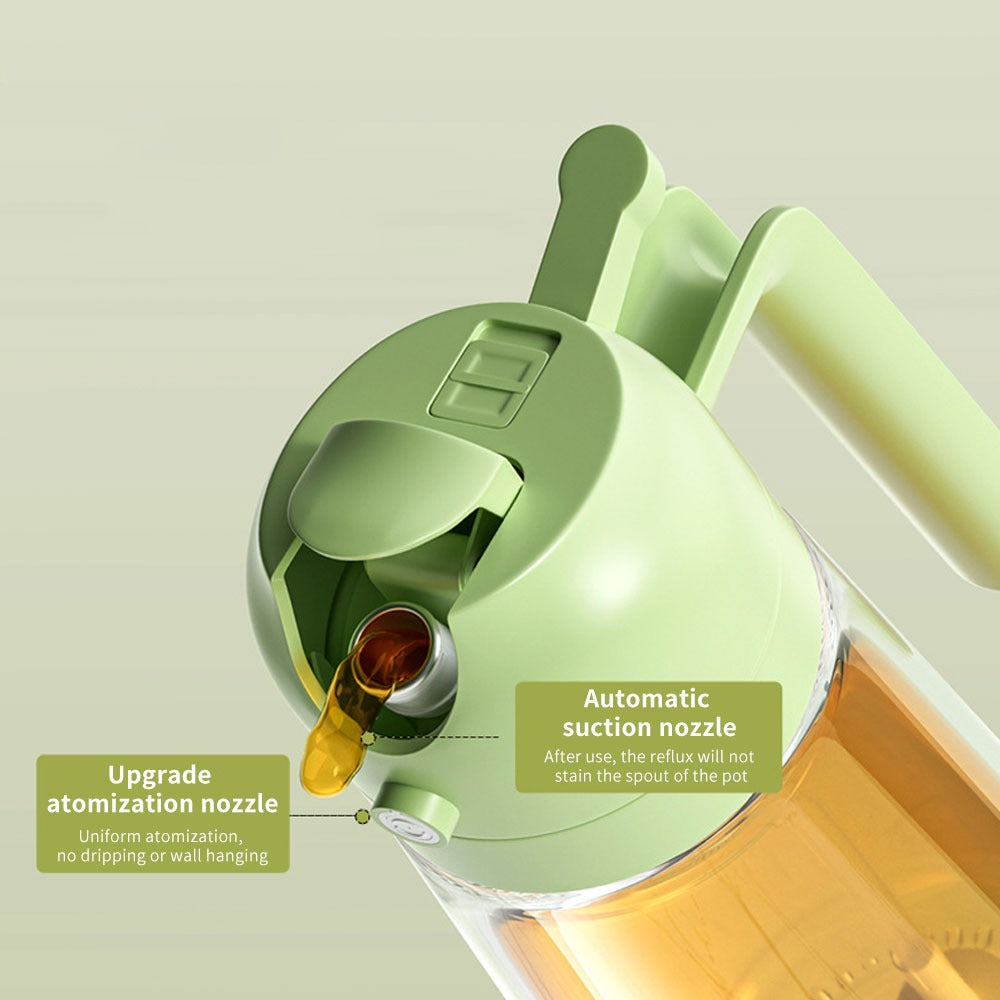 2-in-1 Oil Sprayer Bottle 400ml Fine Mist