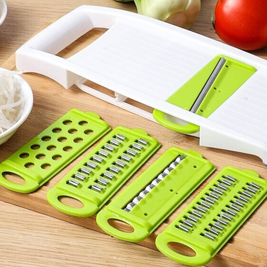 Multi-Blade Kitchen Chopper for Fruits, Vegetables & Meal Prep