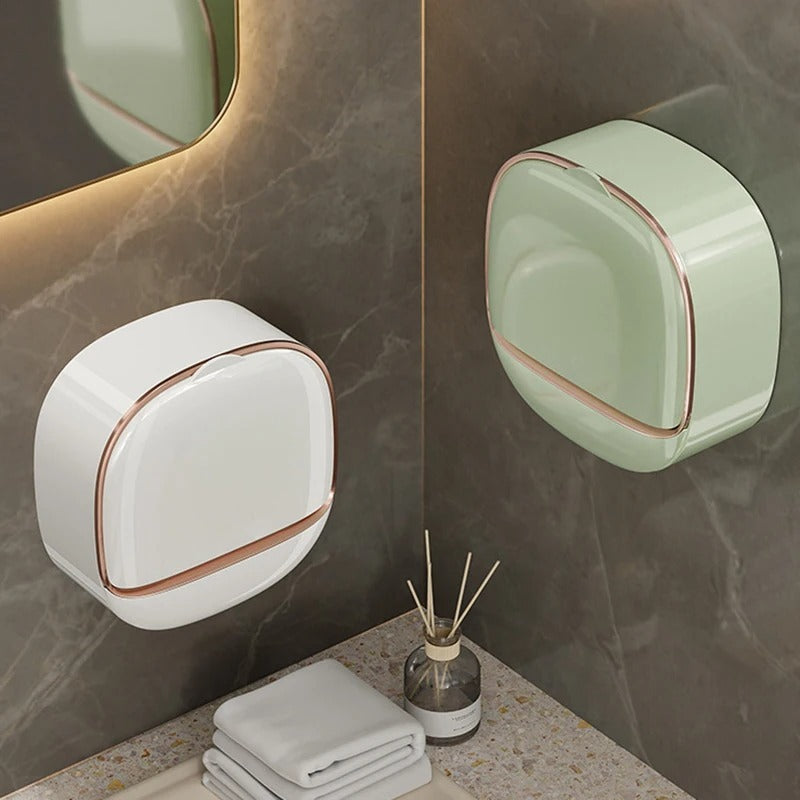 Punch-Free Drainage Soap Box for Bathroom & Laundry Use