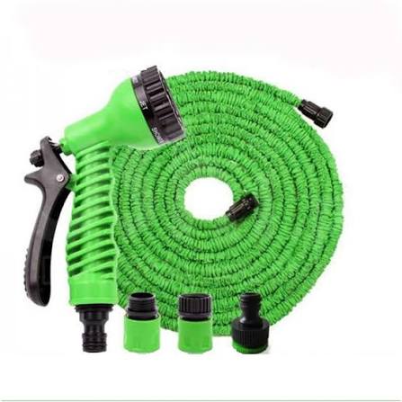 50ft Flexible Garden Pipe with 7-Mode Spray Gun